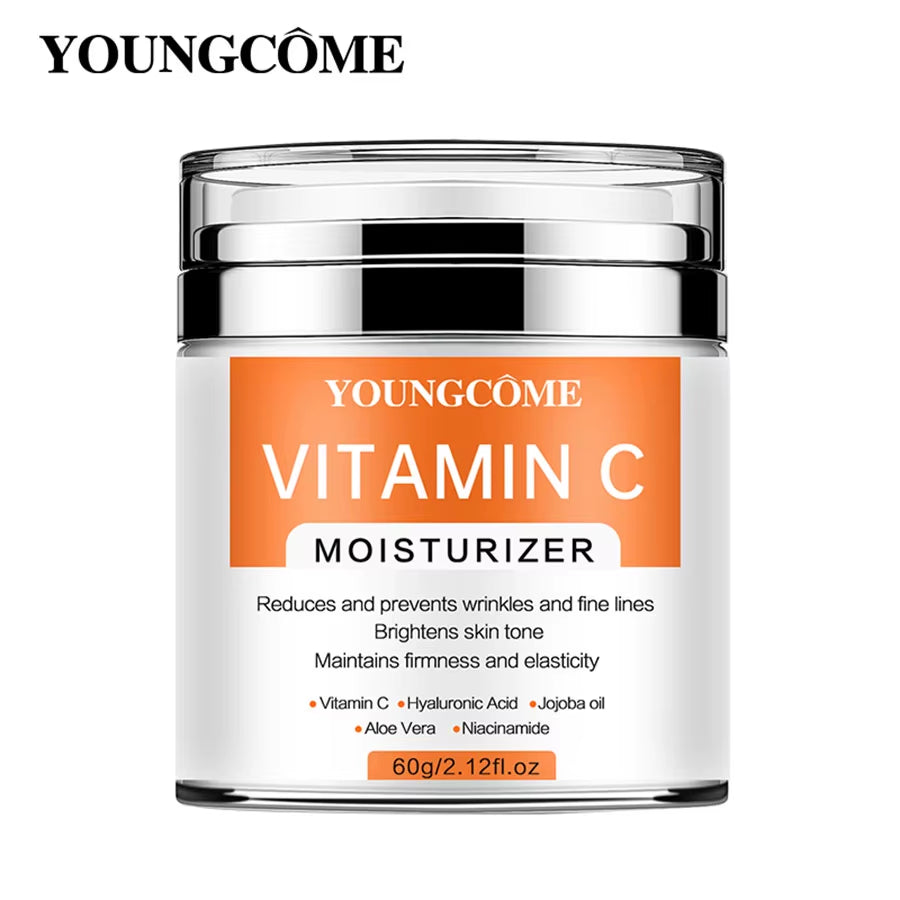 Vitaminc Face Cream Skincare Pigment Spots Freckles Remover Whitening Moisturizing Anit-Aging Beauty Health Cosmetics