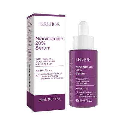 Sérum EELHOE Niacinamide – Sérum Éclaircissant, Anti-Rides & Réducteur de Pores