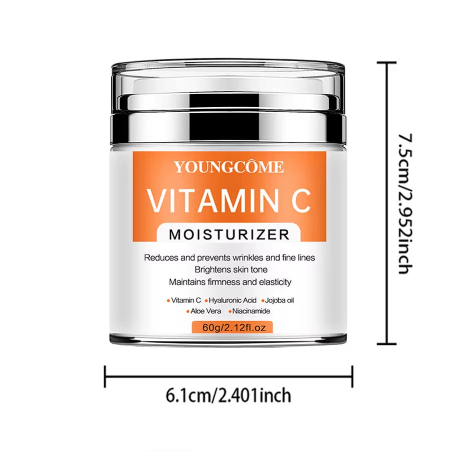 Vitaminc Face Cream Skincare Pigment Spots Freckles Remover Whitening Moisturizing Anit-Aging Beauty Health Cosmetics