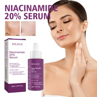 Sérum EELHOE Niacinamide – Sérum Éclaircissant, Anti-Rides & Réducteur de Pores